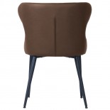 Nevada Orbit Chair - Brown PU